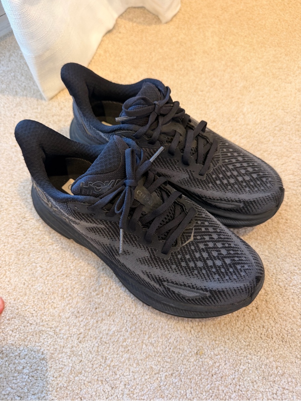 Hoka Men's Black Athletic Running Shoes